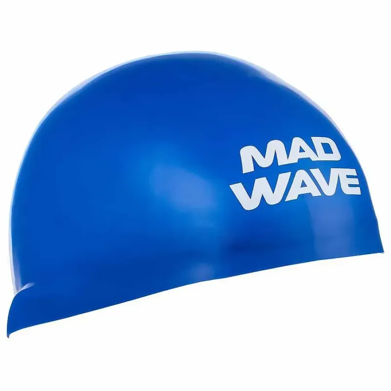 Madwave Fina Approved Swimming Cap Blue M unisex