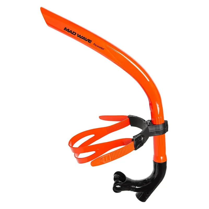 Madwave Pro Frontal Snorkel Orange One Size unisex