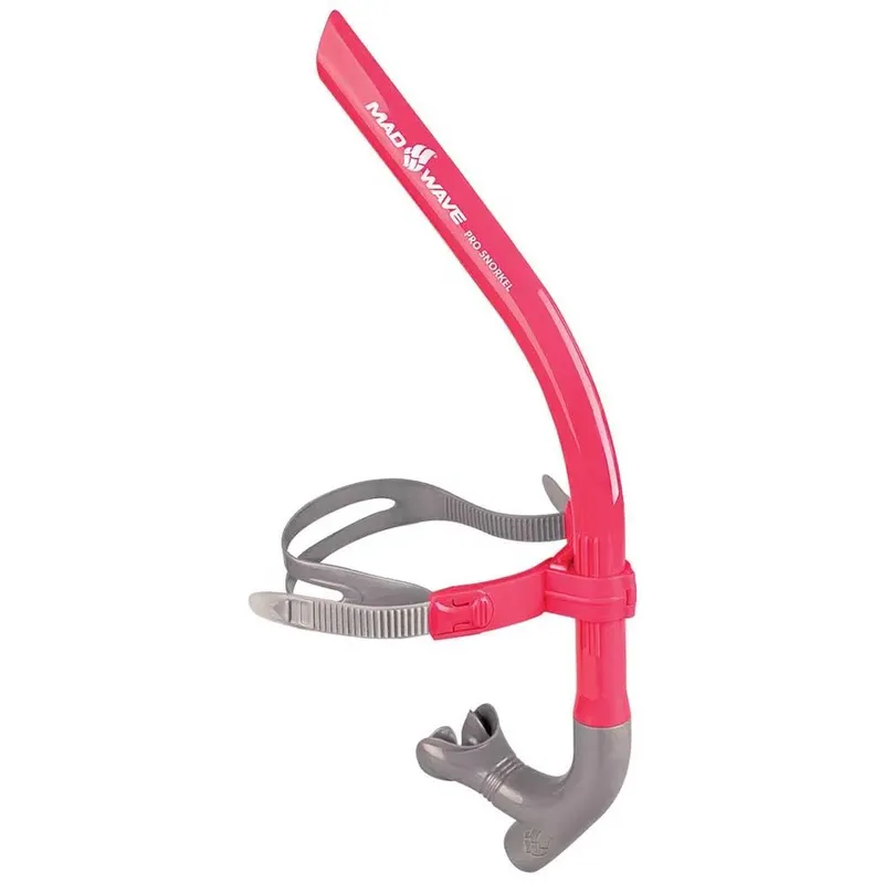 Madwave Pro Frontal Snorkel Pink / Silver One Size unisex