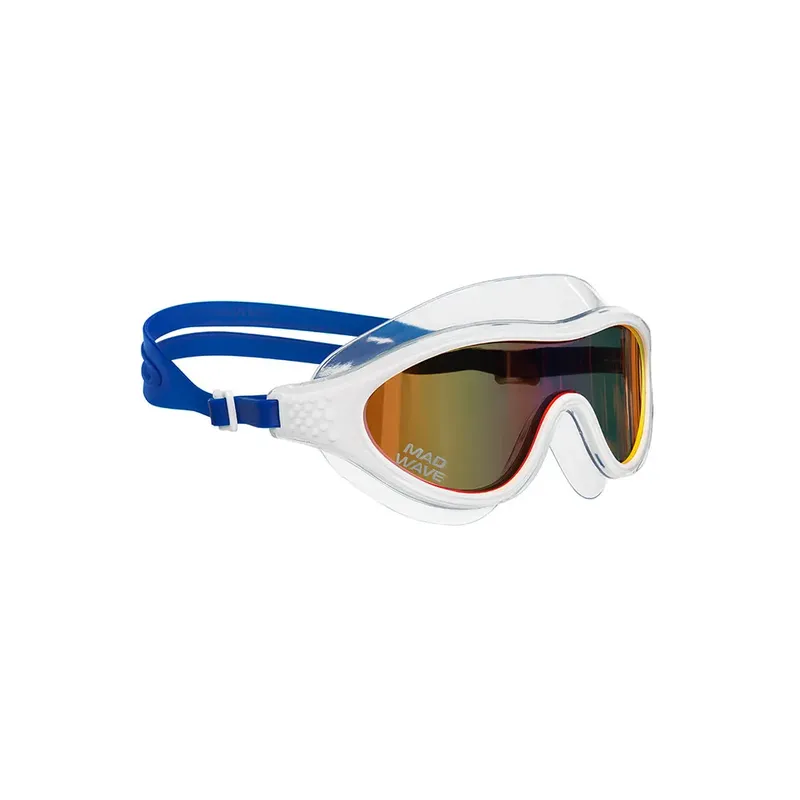 Madwave Shade Rainbow Mirror Swimming Mask White One Size Men,Women