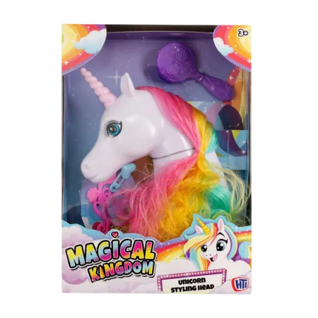Magical Kingdom Unicorn Styling Head - White
