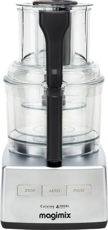 Magimix 4200XL 18471 3 Litre Food Processor With 11 Accessories - Satin Steel, Stainless Steel