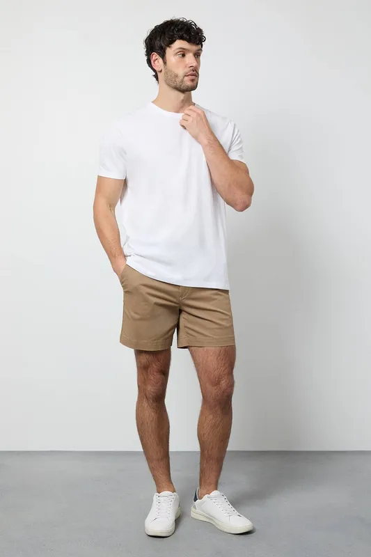 Maine Men's Premium Skipper Shorts in Stone Size: 36 Stone 36