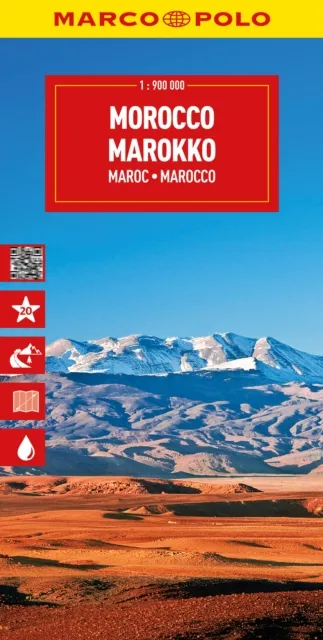 Mairdumont GmbH & Co. KG Morocco Marco Polo Map