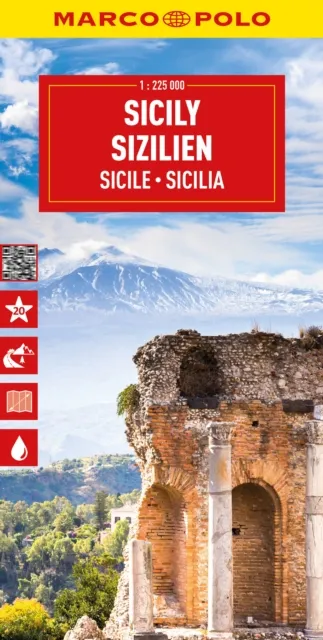 Mairdumont GmbH & Co. KG Sicily Marco Polo Map