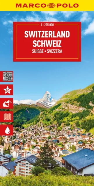 Mairdumont GmbH & Co. KG Switzerland Marco Polo Map