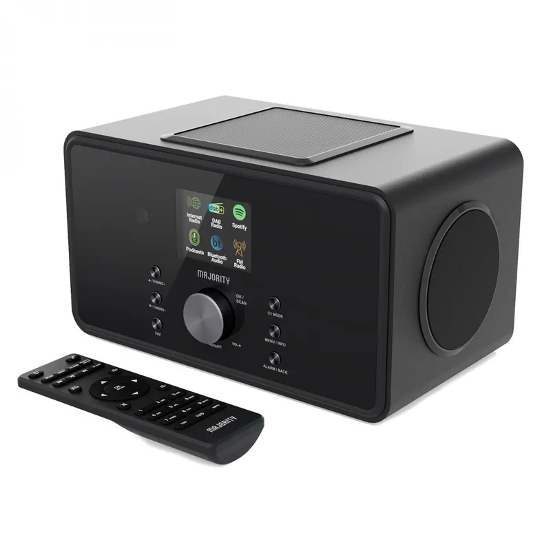 Majority Bard Dab Internet Radio with Bluetooth Black