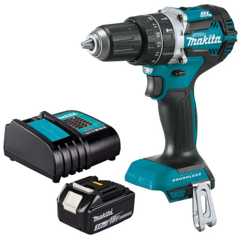 Makita DHP487SF DHP487SF BL Lxt Combi Drill 18V 1 x 3.0Ah Li-ion