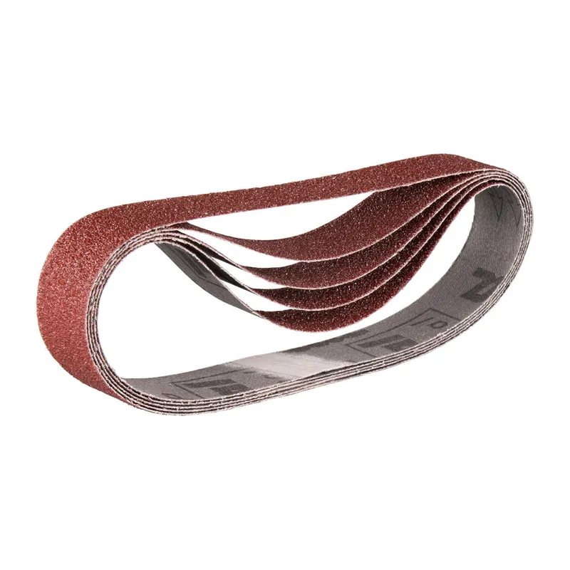Makita 30mm x 533mm Zirconium Sanding Belt 30mm x 533mm 80g Pack of 5
