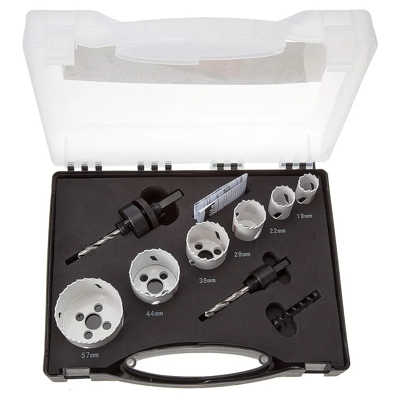 Makita 8 Piece Plumbers Bi Metal Hole Saw Set