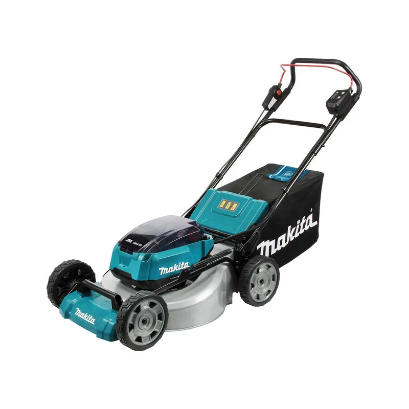 Makita DLM530 Twin 18v Lxt Cordless Brushless Lawnmower 530mm 2 x 6ah Li-ion Battery Charger