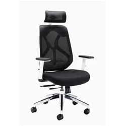 Maldini High Back Mesh Chair - White - CH0782WH