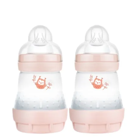 Mam Easy Start Anti Colic Pink Bottle – 2 x 160ml