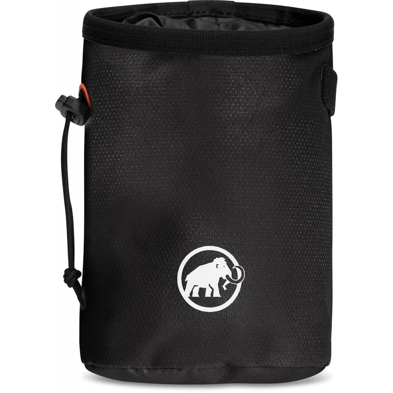 Mammut Classic with a simple design Gym Basic Chalk Bag - black, one size
