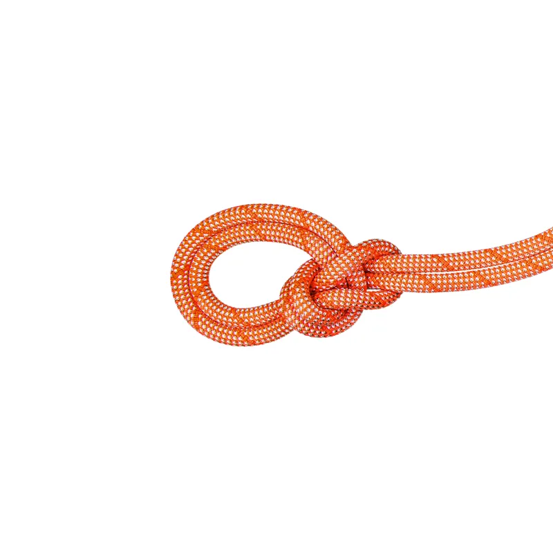 Mammut Single rope for sports and traditional climbing 9.8 Crag Classic Rope 80m - orange-white, 80 m