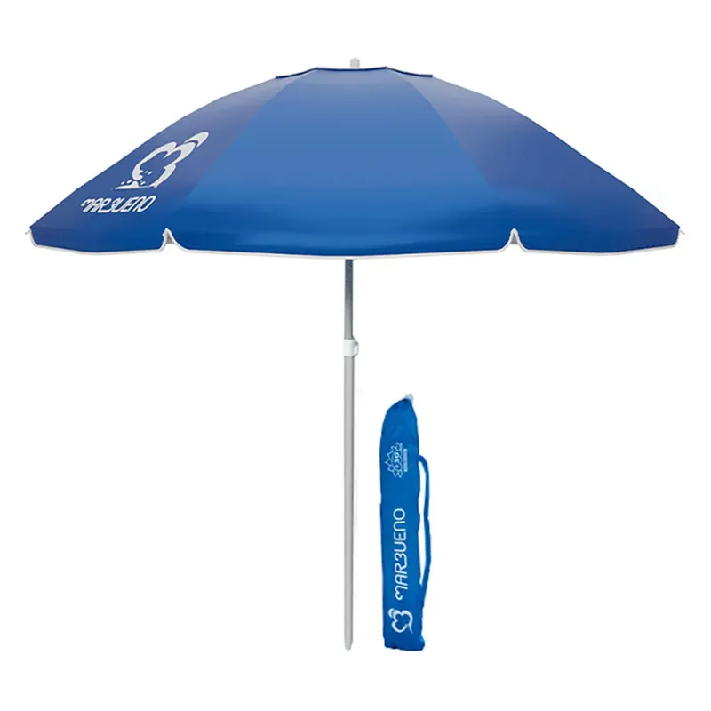 Marbueno Summer 10331ao 220 Cm Beach Umbrella Dark Blue One Size unisex