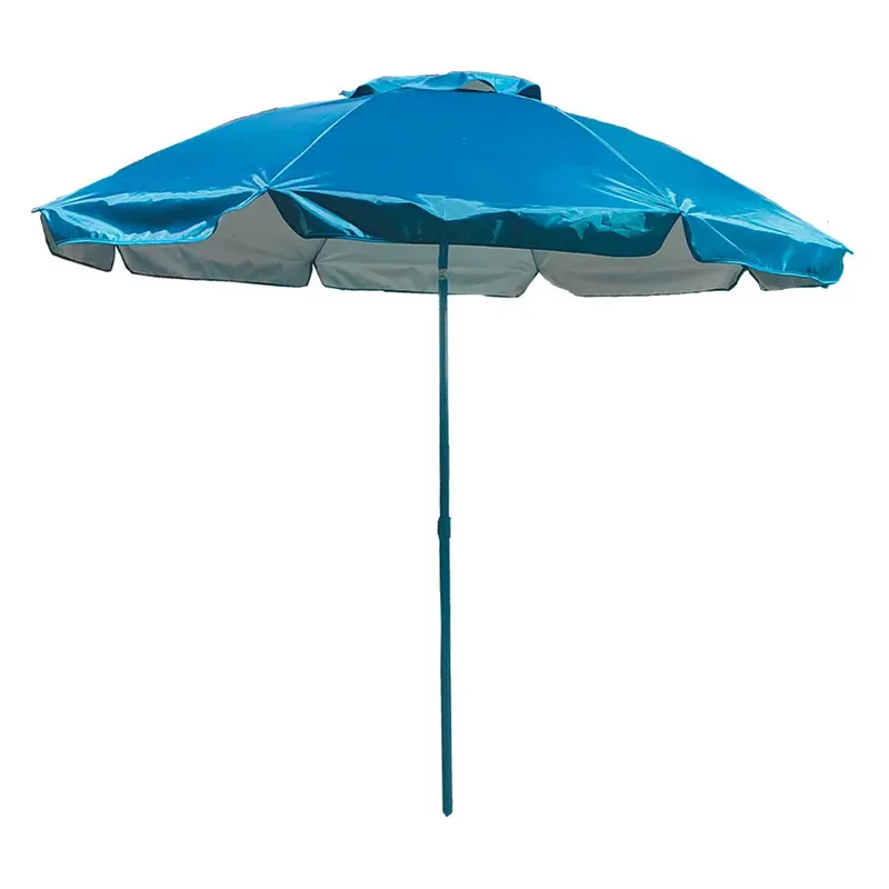 Marbueno Summer 10475ac 240 Cm Beach Umbrella Light Blue One Size unisex