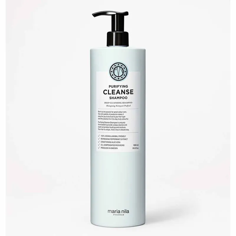 Maria Nila Purifying Cleanse Shampoo, 1000ml