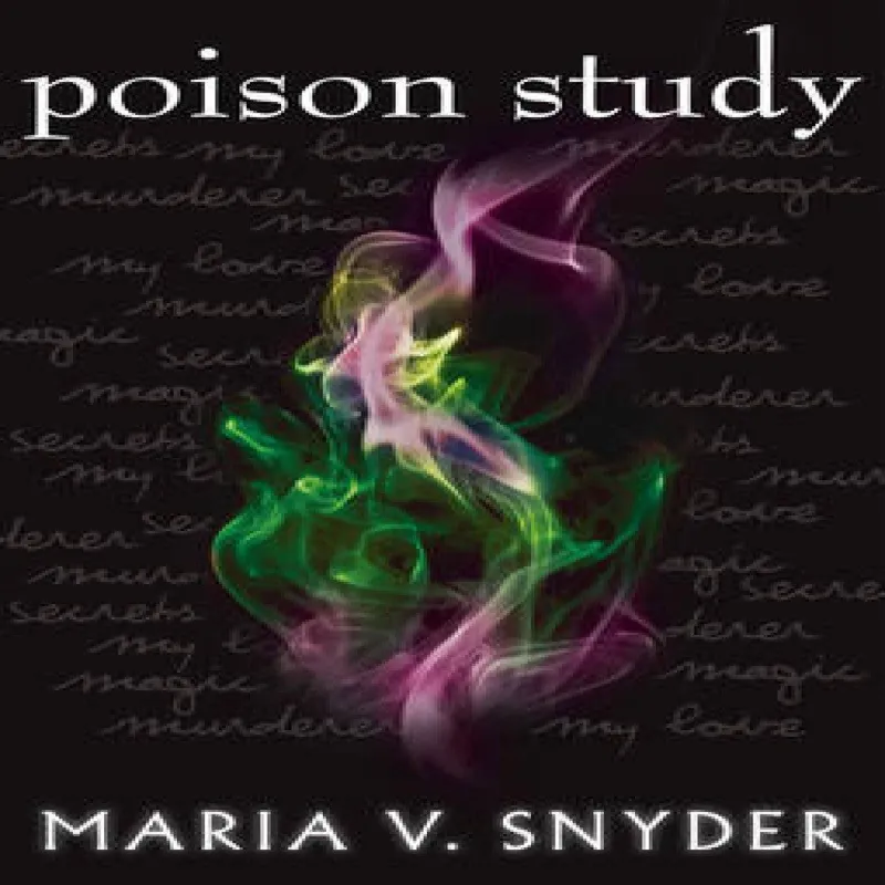 Maria V. Snyder Poison Study Paperback Book Multicolor