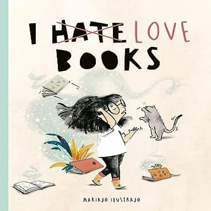 Mariajo Ilustrajo I Love Books Hardback Multicolor