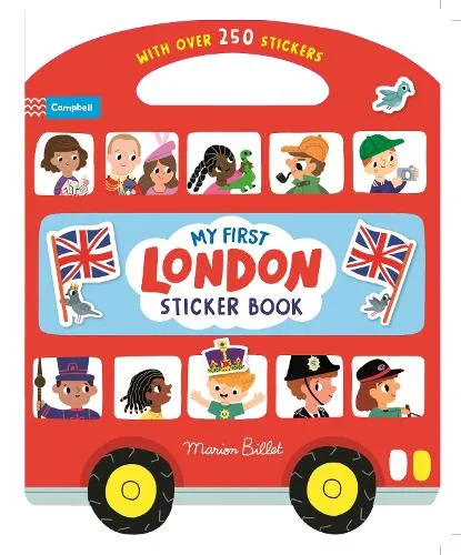 Marion Billet My First London Sticker Book