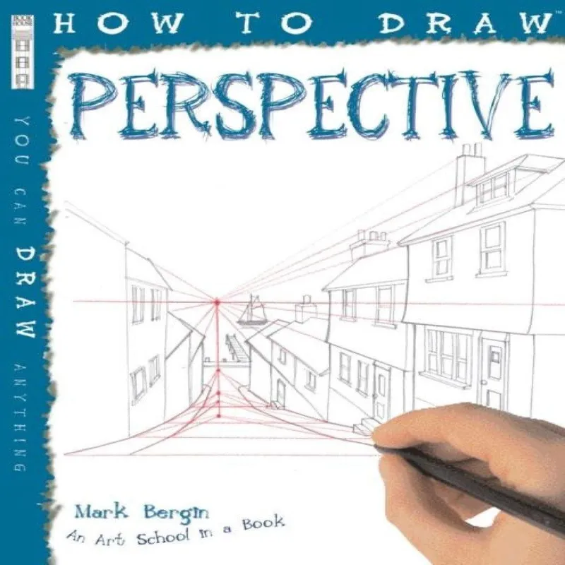 Mark Bergin How To Draw Perspective Paperback Book Multicolor