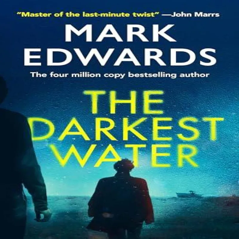 Mark Edwards Darkest Water Paperback Book Multicolor