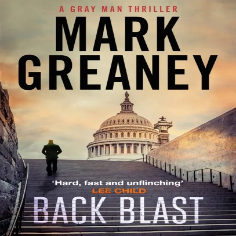 Mark Greaney Back Blast Paperback Book Multicolor