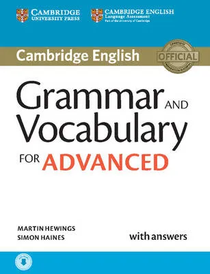 Martin Hewings Grammar and Vocabulary for Advanced Book with Answers and Audio