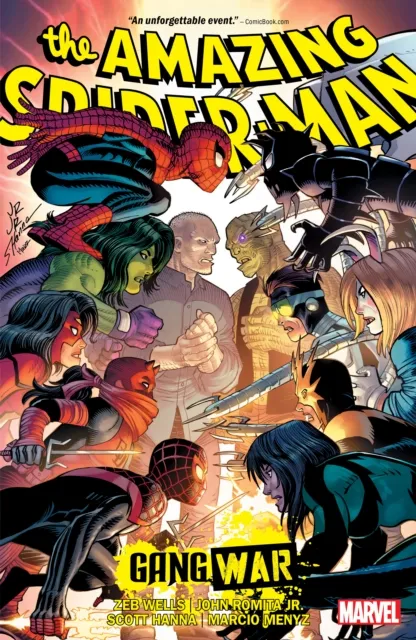 Marvel Comics Amazing Spider-Man By Zeb Wells Vol. 9: Gang War