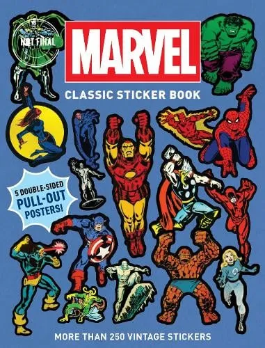 Marvel Entertainment Marvel Classic Sticker Book