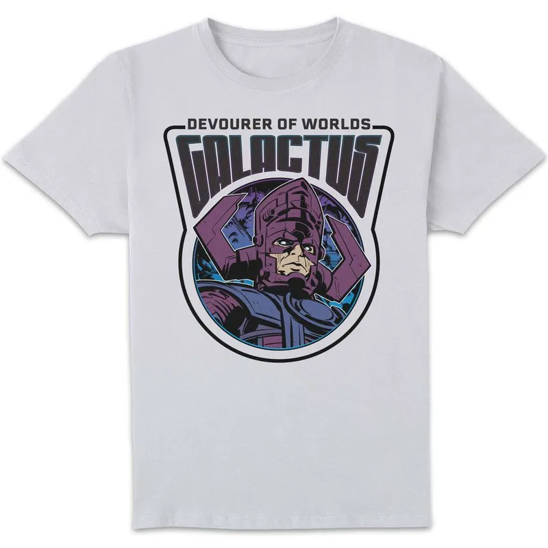 Marvel Unisex Fantastic Four Devourer T-Shirt - White Size: 4XL - White - Size: 4XL