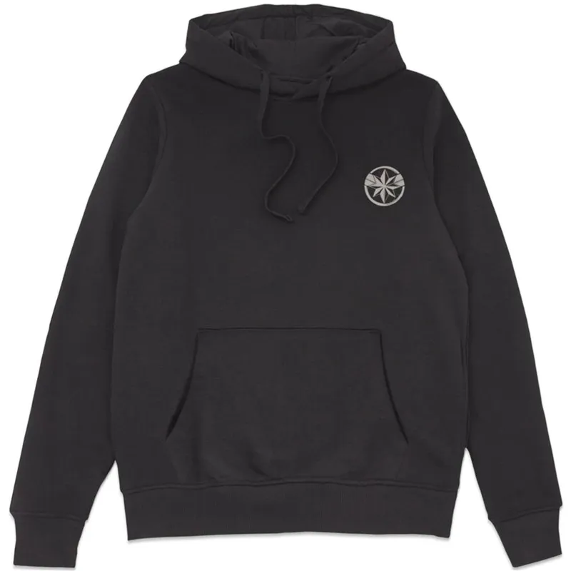 Marvel Unisex Captain Linocut Hoodie in Black Size: Small Black female