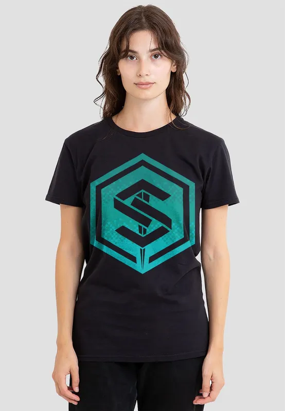 Marvel Women's The s Saber Digital T-Shirt, Black Size: Small Black S
