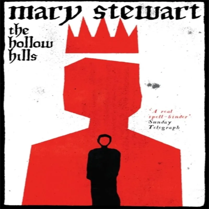 Mary Stewart Hollow Hills Paperback Book Multicolor
