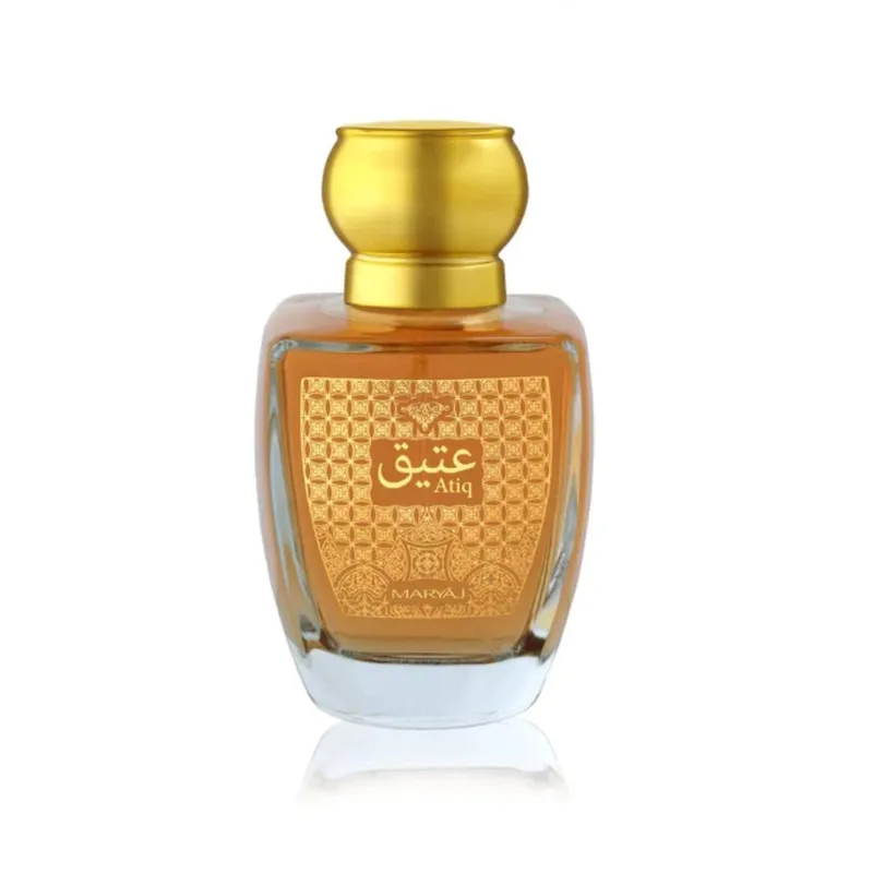 Maryaj Atiq Eau De Parfum 100ml - Unisex Woody Scent in Clear Clear 100ml