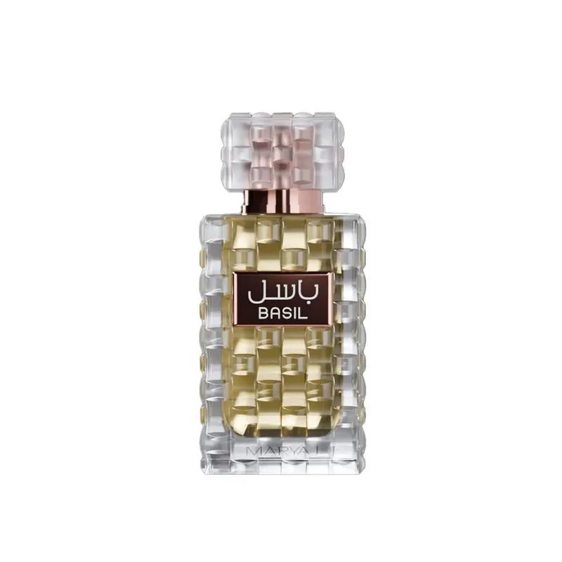 Maryaj Unisex Basil 100ML - Long Lasting Perfume for Men & in Clear Clear 100ml female