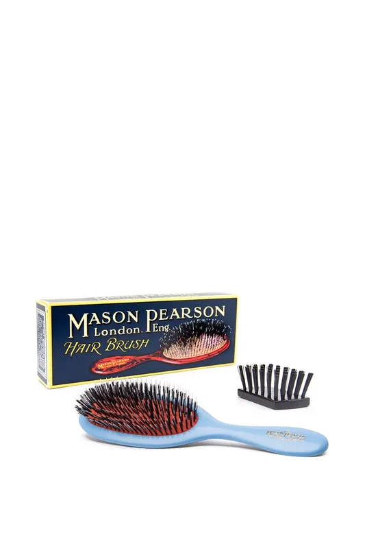 Mason Pearson Handy Bristle & Nylon Hair Brush Blue Blue