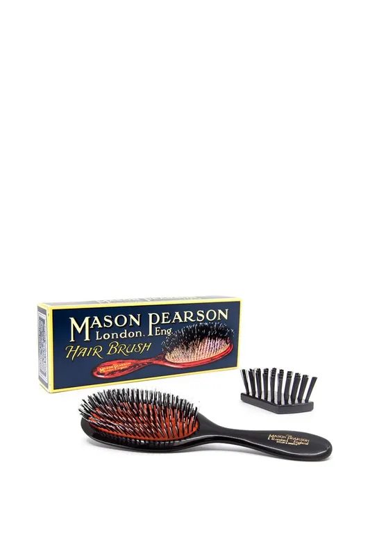 Mason Pearson Handy Bristle & Nylon Hair Brush in Black Black