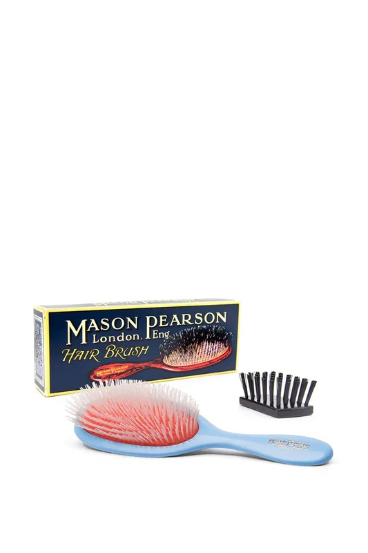Mason Pearson Handy Nylon Bristle Hair Brush Blue Blue