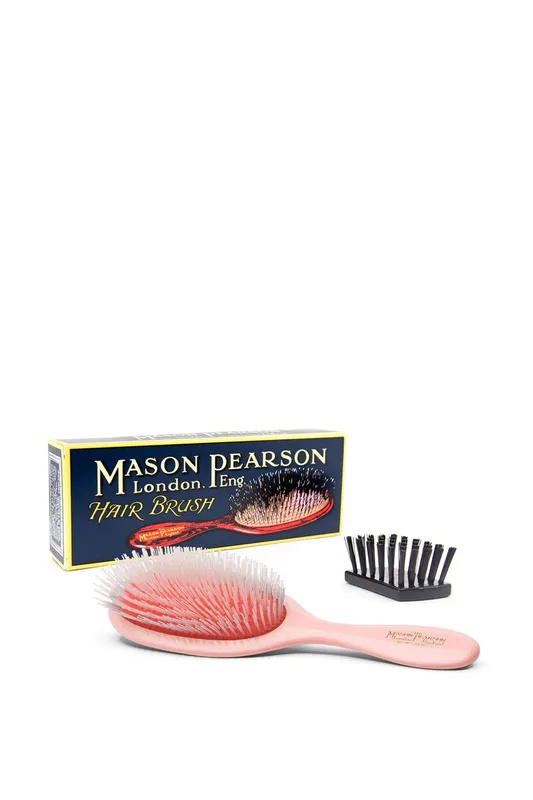 Mason Pearson Handy Nylon Bristle Hair Brush Pink - Pink
