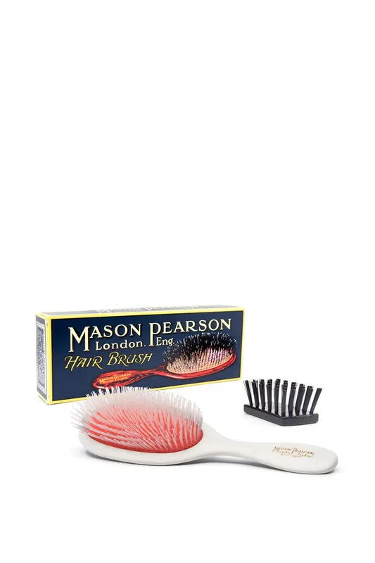 Mason Pearson Handy Nylon Bristle Hair Brush White White