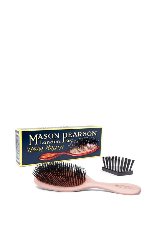 Mason Pearson Unisex Handy Pure Bristle Hair Brush in Pink Pink female