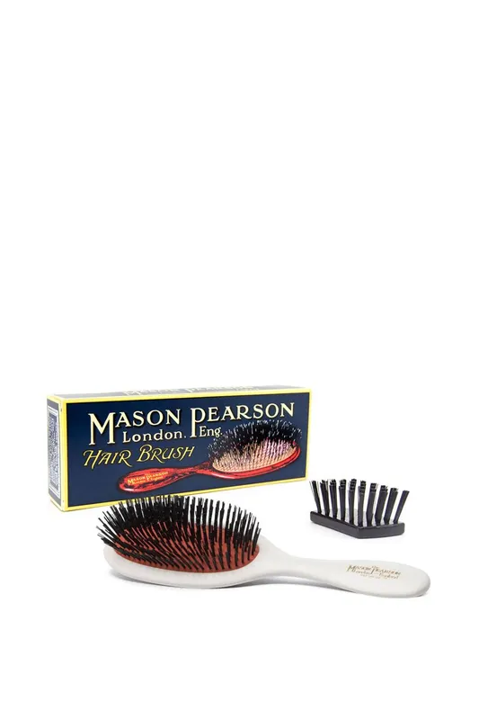 Mason Pearson Handy Pure Bristle Hair Brush White - White