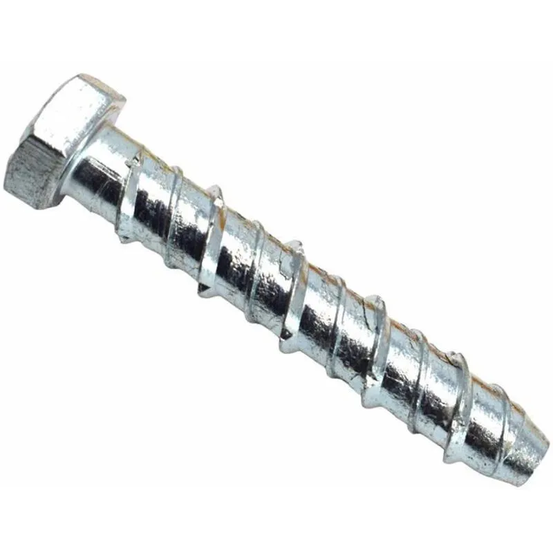 Masonmate 0855M580075 Hex Concrete Screwbolt M12 x 75mm 50 MAMSBHM1275