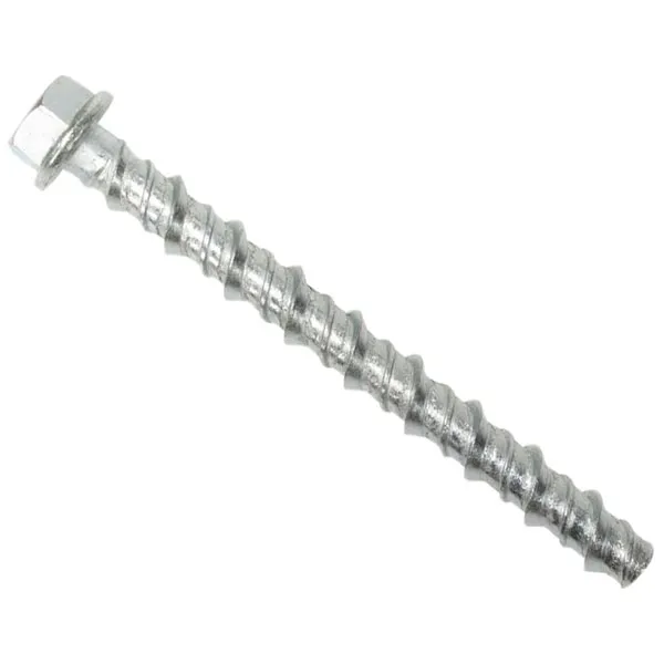 Masonmate 0856M490075 Flangehex Concrete Screwbolt M6 x 75mm (100)