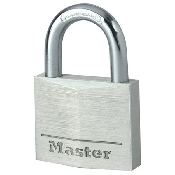 Master Lock Aluminium 30Mm Padlock 4-Pin in Silver Silver