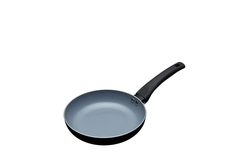 MasterClass Ceramic Non-Stick 20cm Frying Pan in Dark Grey Dark Grey