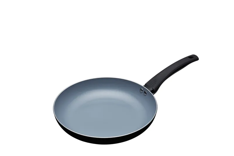 MasterClass Ceramic Non-Stick 26cm Frying Pan in Dark Grey Dark Grey