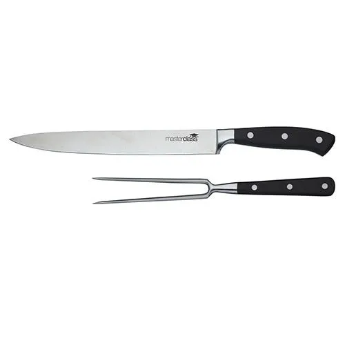 MasterClass Two Piece Traditional Deluxe Carving Gift Set
